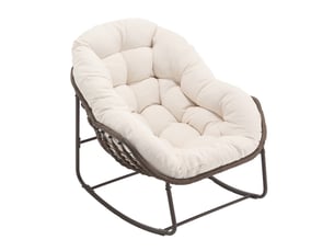 Fauteuil fixe   Coton / Polyester beige
