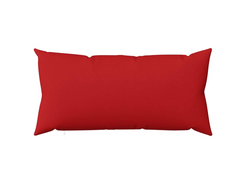  Lot de 6 housses de coussin heerlen rouge 40 x 80 cm tissu cf49722  - Conforama A