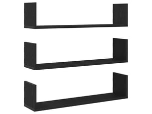 Etagère 80 cm coloris noir