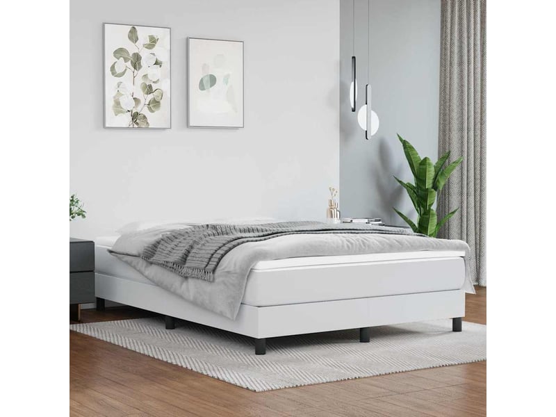  Matelas de lit à ressorts ensachés fermeté moyenne blanc 140x190x20 cm  - Conforama B