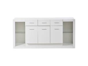Buffet 3 porte(s)  3 tiroir(s) BGSRYAO  - 160 cm coloris blanc 