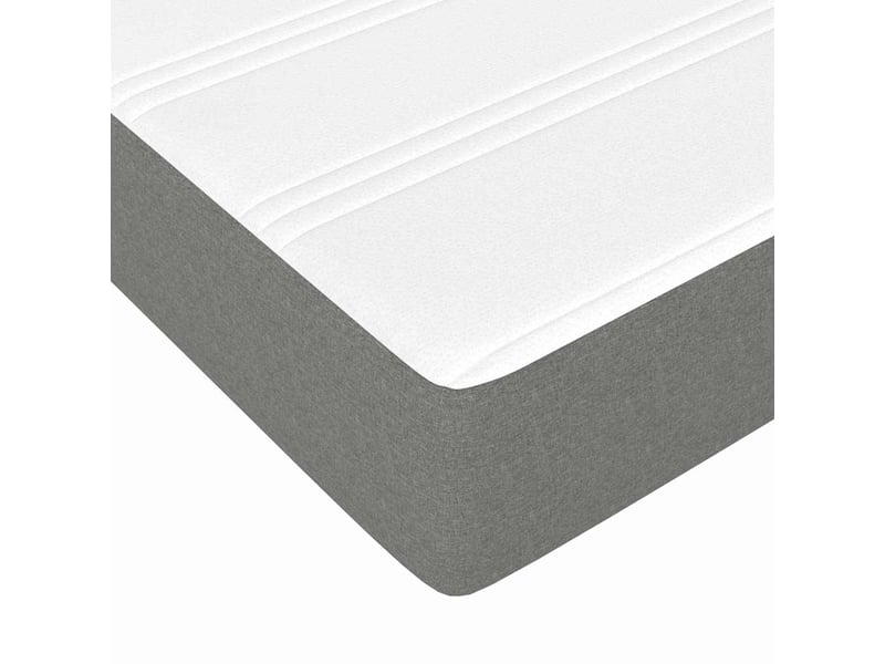  Matelas à ressorts, matelas de confort ensachés moyen 120x190 cm gris  - Conforama E