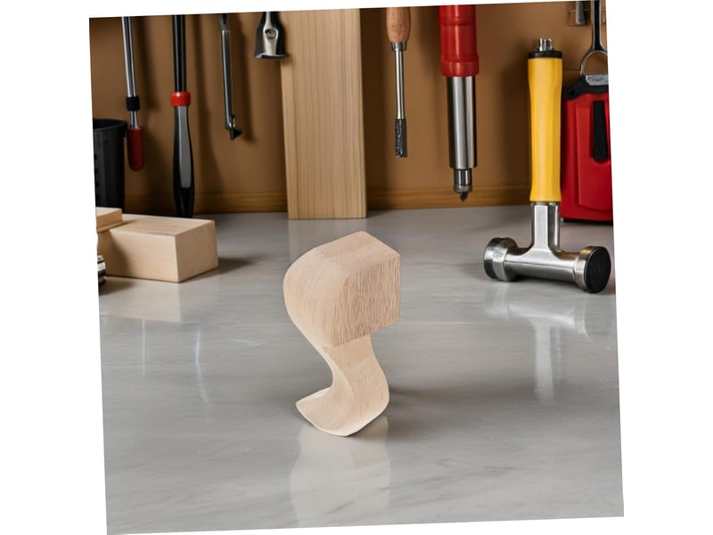  4 pièces meubles bois massif sculptés pour table basse chevet salle de bain de table bois meuble  - Conforama E