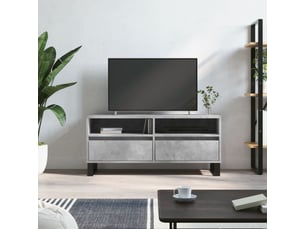 Meuble tv coloris gris 100 cm <strong></strong>  <strong></strong>