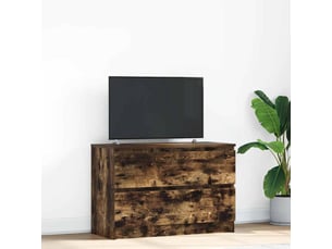 Meuble tv coloris marron 80 cm <strong></strong>  <strong></strong>