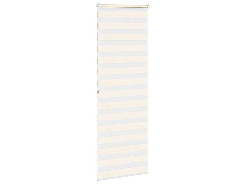 Store zèbre, store de fenêtre beige marbré largeur du tissu 85,9 cm polyester cf48330 - Conforama D