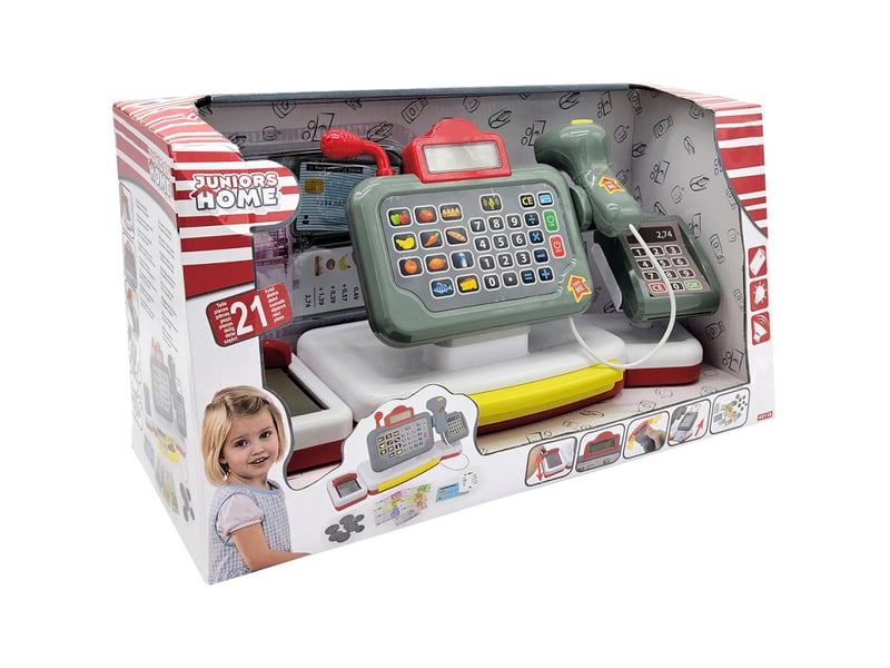  Jeu caisse enregistreuse jouet avec scanner et lumières A2602409 - Conforama A