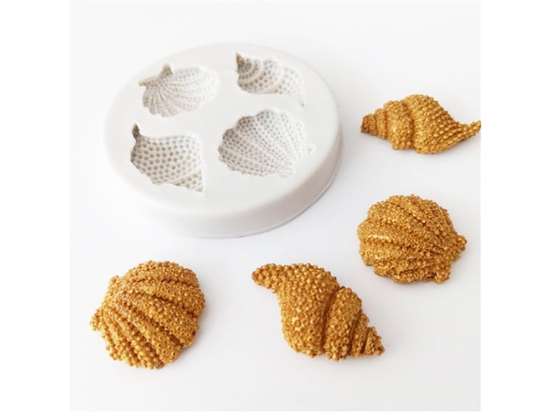  Moule en silicone pour fondant, gâteau, chocolat, biscuits, bonbons, pâtisserie, outil de cuisine, décoration de fête, motif coquillage d'animaux mari NO Commercial reference - Conforama D