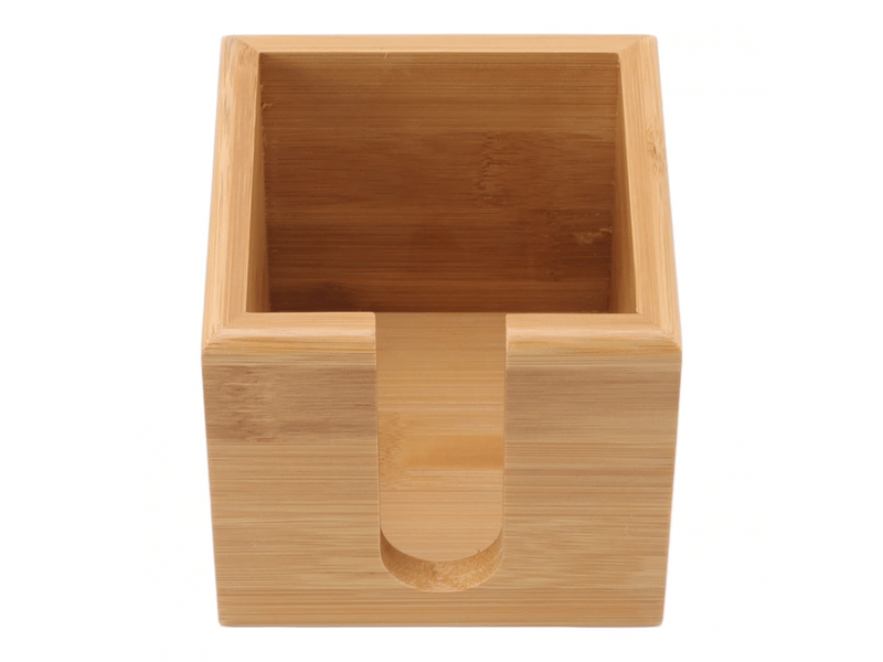 Boîte à mouchoirs texturée en bois pour la cuisine et le bureau - Conforama D