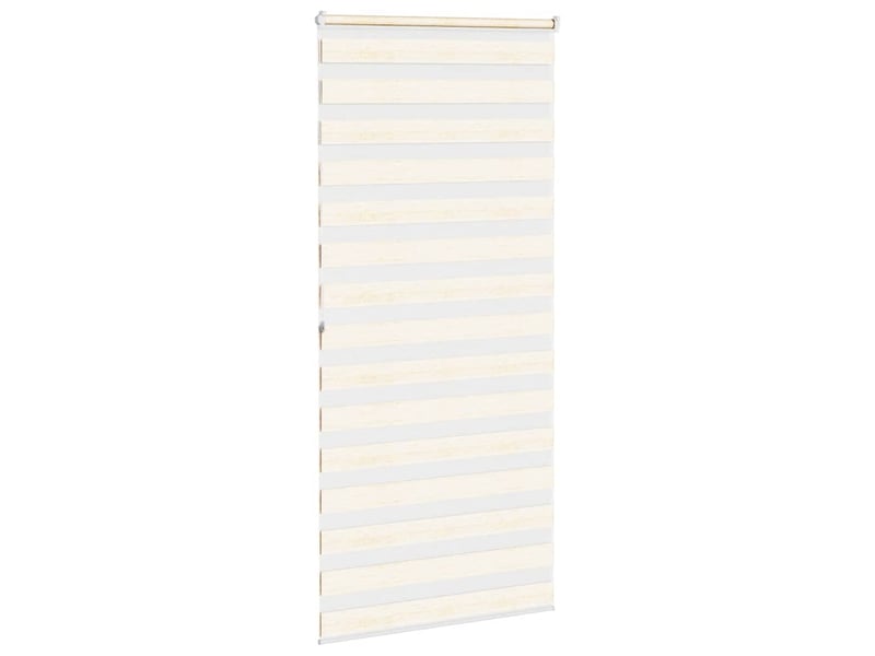  Store zèbre, store de fenêtre beige marbré largeur du tissu 100,9 cm polyester cf48242  - Conforama D