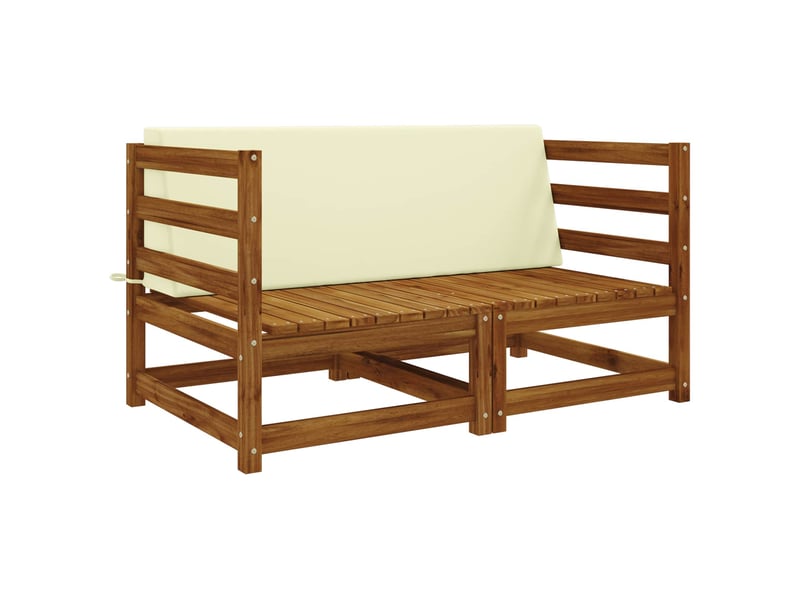  Coussin de dossier, coussin de dos soest 100 % polyester crème 120 x 20 x 40 cm cf55214  - Conforama C