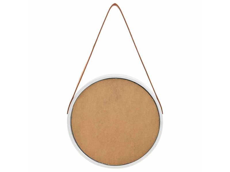  Miroir mural avec sangle 40 cm argenté cf62826  - Conforama E