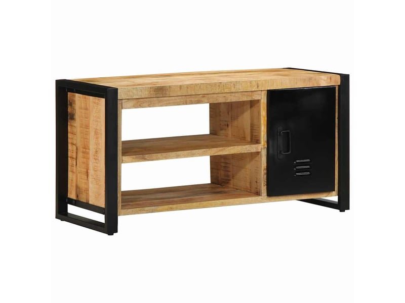 Banc à chaussures, banc de rangement marron 100x40x50 cm - Conforama B