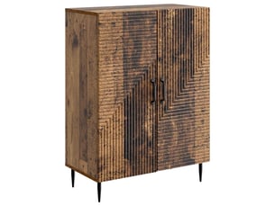 Buffet - bahut - meuble de rangement bois ancien 66 x 34,5 x 89,5 cm bois d'ingénierie