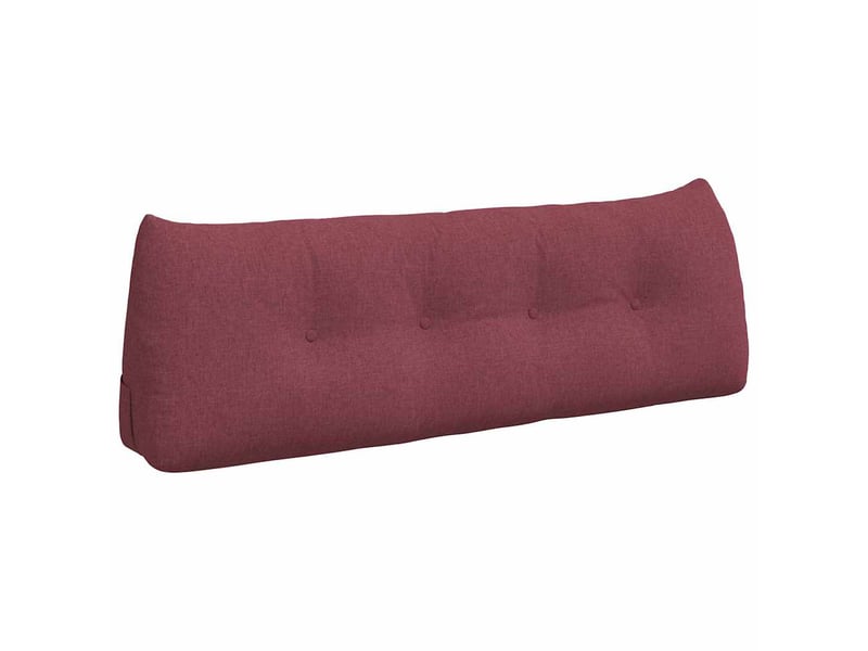  Coussin de dos, coussin de dossier bordeaux 140 x 24 x 50 cm tissu cf54583  - Conforama A