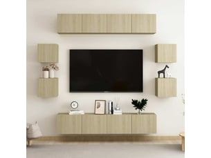 Meuble tv coloris marron 80 cm <strong></strong>  <strong></strong>