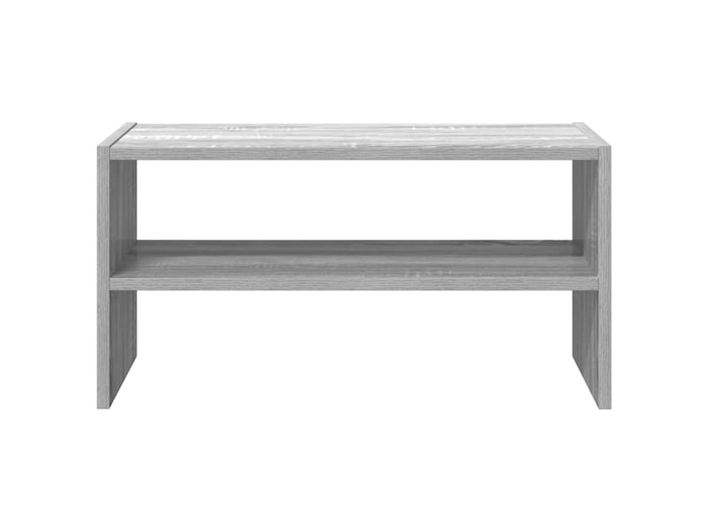  Meuble à chaussures, étagère à chaussures empilable sonoma gris 60x30x30,5 cm  - Conforama D