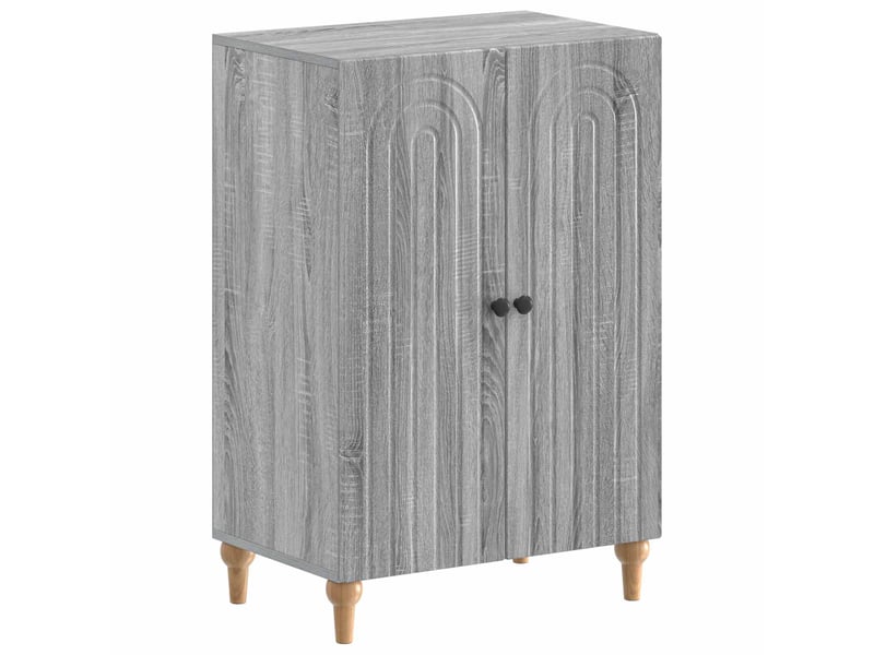  Meuble à chaussure, cabinet à chaussures alkmaar 59,5x39,5x90 cm sonoma gris  - Conforama A