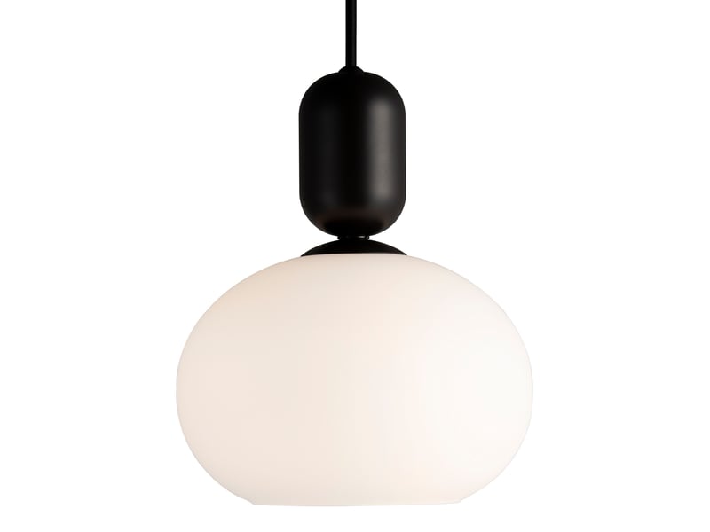 Suspension notti 20 verrerie noir, h.23.8 - ip20 - e27 nordlux intérieur 2011003003 - Conforama C