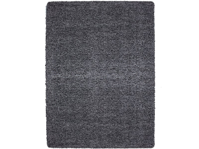 Shaggy - tapis uni à poils longs - gris 140 x 200 cm LIFE1402001500GREY - Conforama A