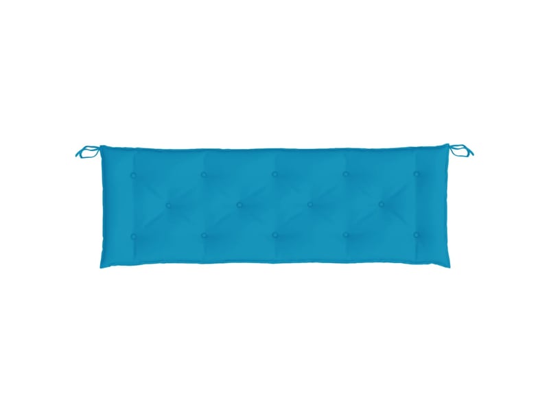  Coussin de banc de jardin, coussin d'assise bleu clair 150x50x7 cm tissu oxford cf52678  - Conforama D