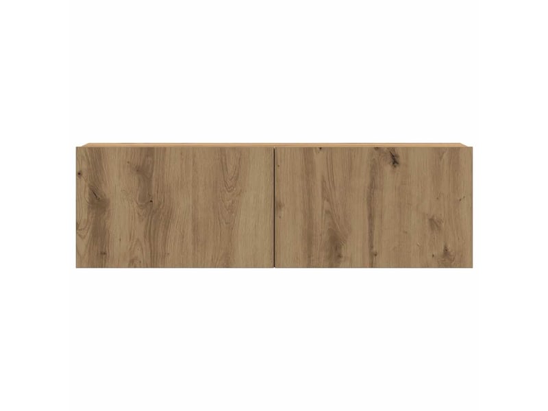  Ensemble de meuble tv - banc tv - meuble de rangement mural 3 pcs chêne artisanal  - Conforama E