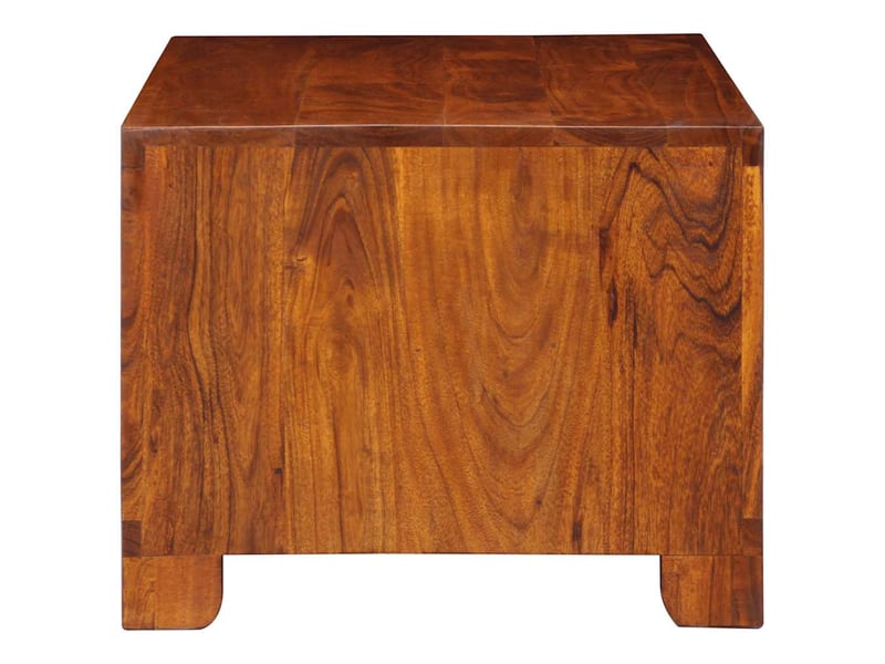  Table basse | table d'appoint salon 90x50x40 cm bois d'acacia massif  - Conforama C