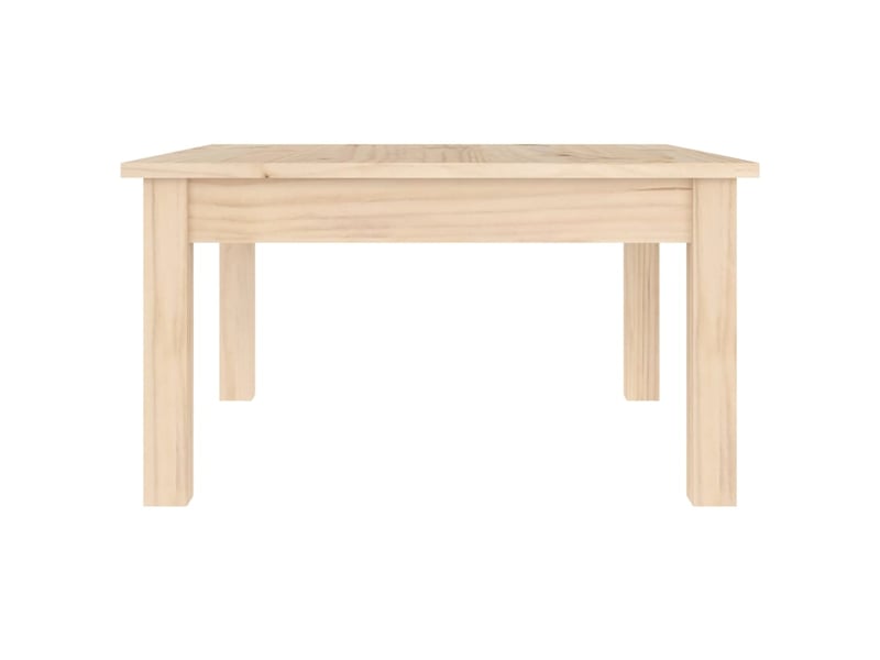  Table basse | table d'appoint salon 55x55x30 cm bois massif de pin  - Conforama C