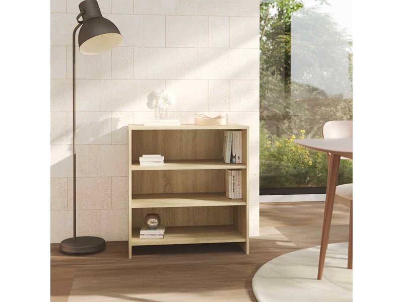  Buffet - bahut - meuble de rangement chêne sonoma 70x40,5x75 cm bois d'ingénierie  - Conforama C