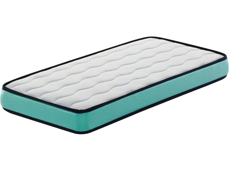 Matelas Bébé Dormissimo Baby Bleu 60x120cm Épaisseur 11cm - Noyau Perforé Respirant