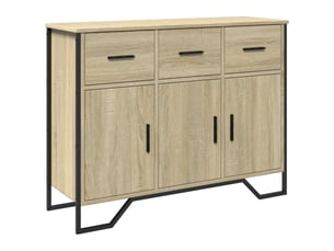 Buffet cuisine | meuble de rangement | commode chêne sonoma 97x32,5x74,5 cm bois d'ingénierie