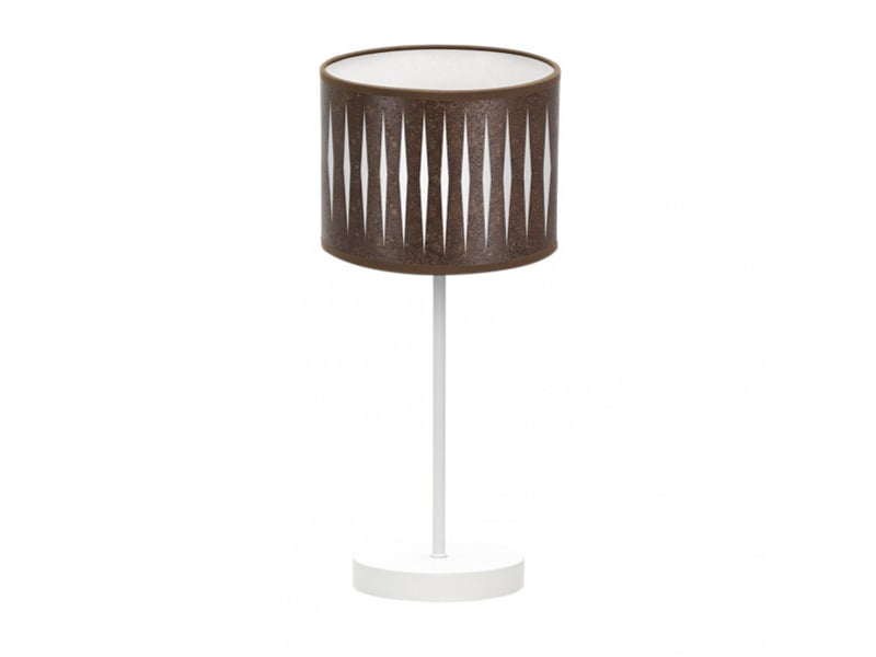  Lampe à poser fabrilamp piron e14 coloris blancoxyde 42 x 17 x 17 cm 177271017 - Conforama A