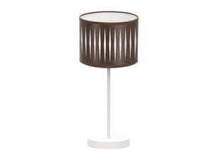 Lampe à poser fabrilamp piron e14 coloris blancoxyde 42 x 17 x 17 cm