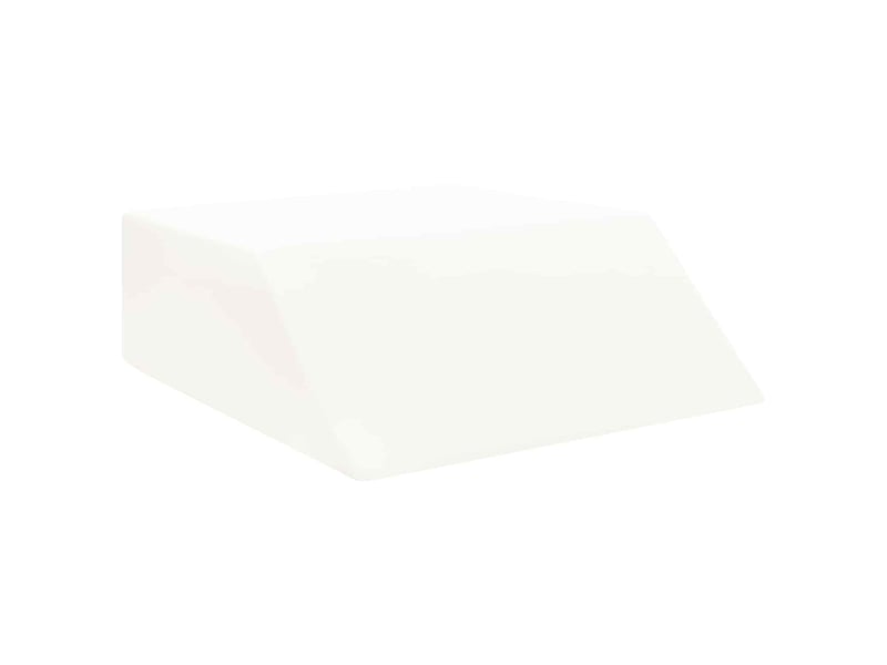  Coussin pour les jambes, oreiller 63 x 52 x 19,5 cm ferme mousse pu blanc cf56582  - Conforama C