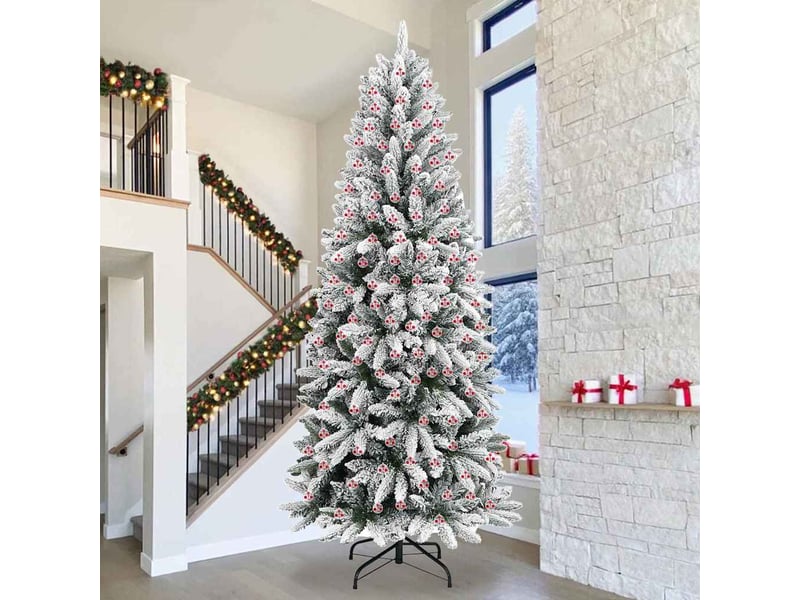  Ensemble de boules de noël 200 pc transparent ø 5 cm plastique cf61829  - Conforama B