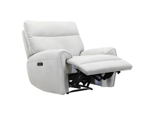 Fauteuil relax électrique  <strong>MEUBLETMOI</strong> Microfibre gris
