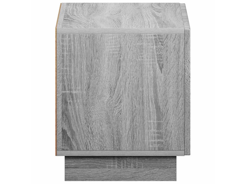  Meuble tv moderne, banc tv 60x34.5x40 cm sonoma gris bois d'ingénierie shl39038  - Conforama E