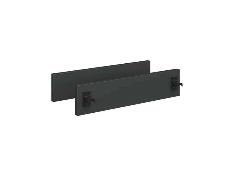  Vicco cache-socle, anthraciteanthracite, 42.3x1.6cm lot de 2  - Conforama A