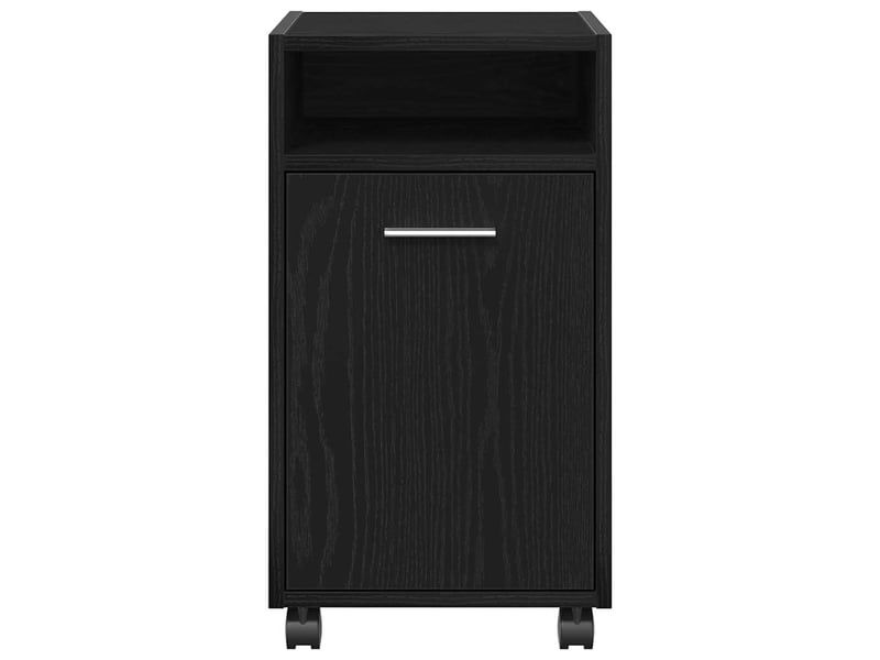  Meuble de rangemenrt, armoire latéral sur roulettes 33 x 38 x 60 cm bois d'ingénierie  - Conforama E