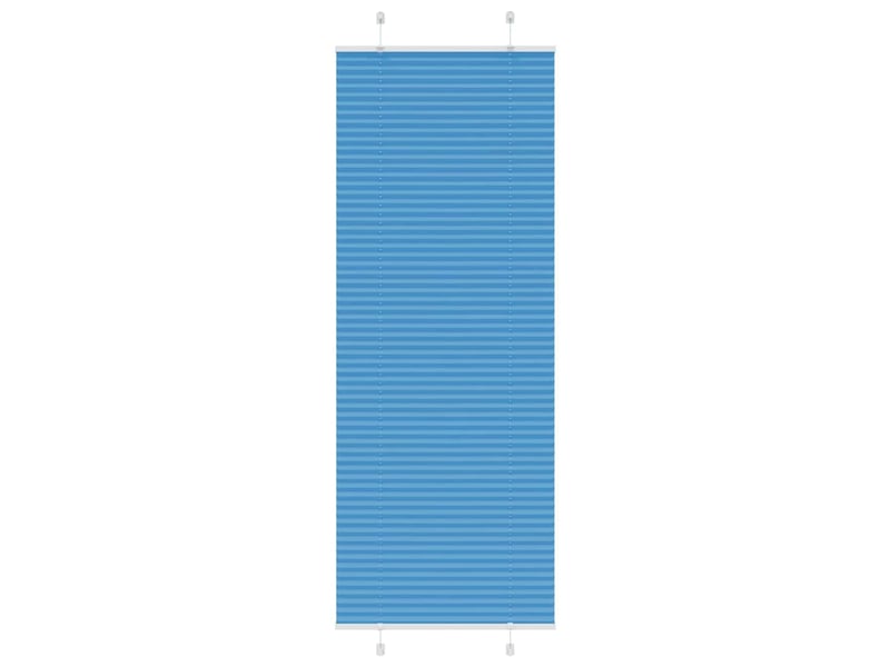  Store plissé, store de fenêtre bleu 70x200 cm largeur du tissu 69,4 cm polyester cf46803  - Conforama B