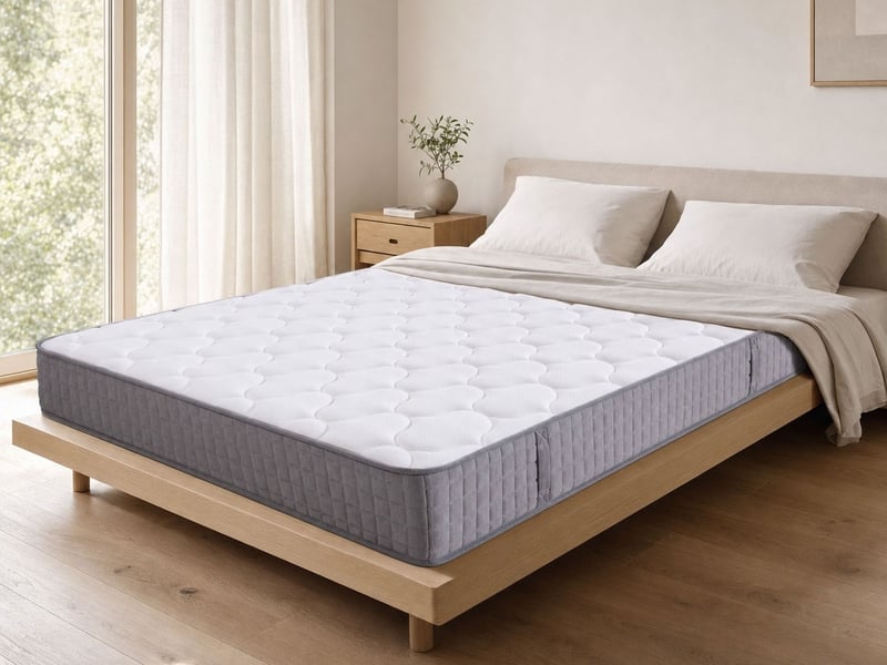  Matelas à ressorts 180x200cm, h3 25 cm d'épaisseur, 7 zones, matelas ergonomique,  livré roulé  - Conforama B