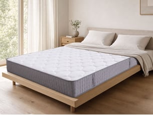 Matelas 180x200 cm <strong>BGSRYAO</strong>  <strong></strong> Ressorts ensachés + mousse soutien Medium épaisseur 25 cm