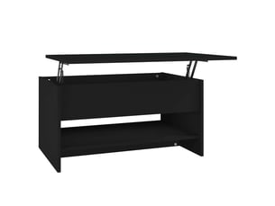 Table basse rectangulaire coloris noir  