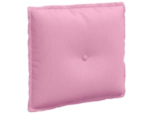 Coussin de dos, coussin de dossier rose 50 x 19 x 45 cm tissu cf54981