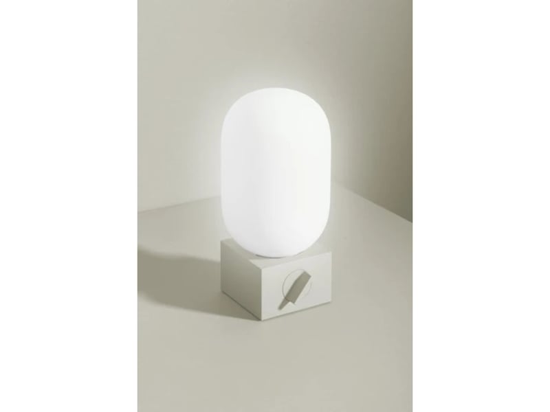  Lampe portable série pop light ipx4 avec batterie externe usb-c et câble native union beige POP-LIGHT-SAN - Conforama B