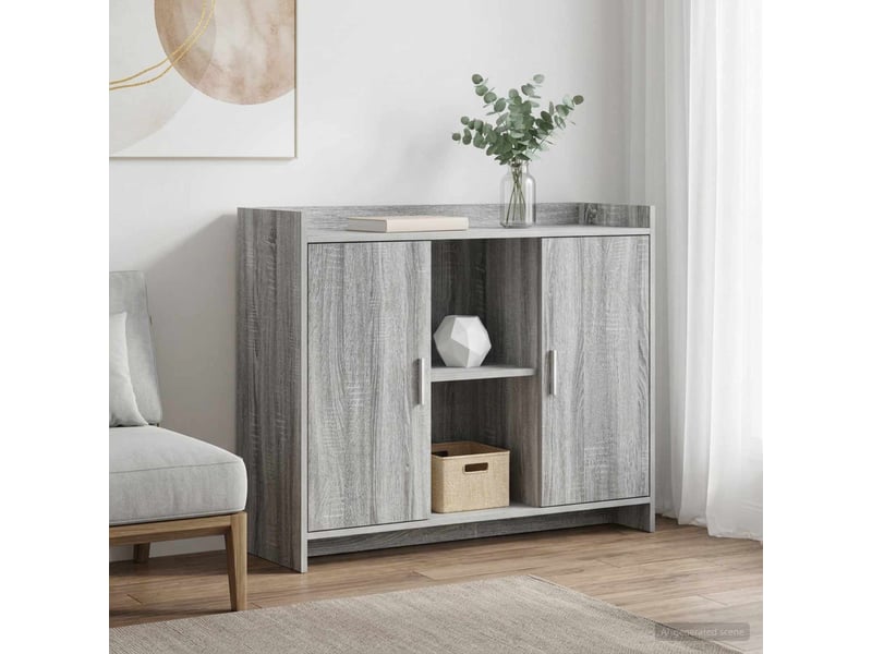  Buffet - bahut - meuble de rangement 98,5 x 33 x 80 cm pb  - Conforama B