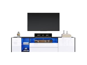 Meuble tv coloris bicolore 180 cm MODENVIE  