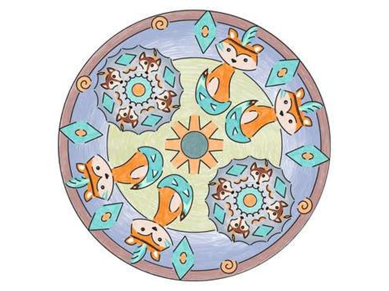  Mandala - midi - boho style 20019 - Conforama D