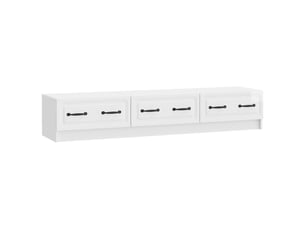 Meuble tv coloris blanc 147 cm <strong></strong>  <strong></strong>