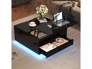 Table basse  coloris noir <strong></strong> <strong></strong>